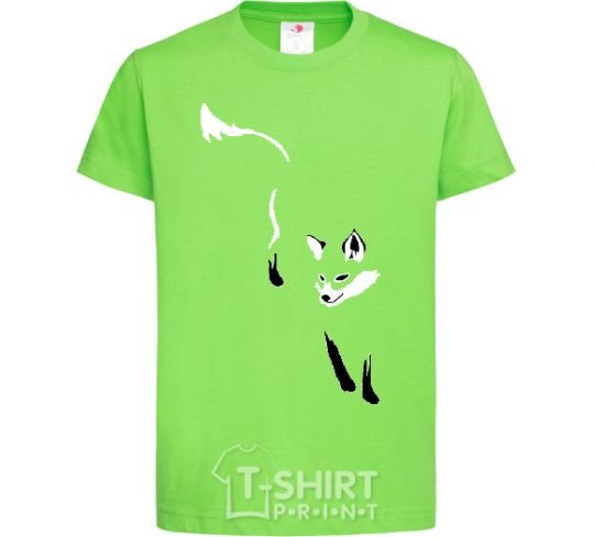Kids T-shirt FOX orchid-green фото