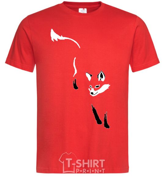Men's T-Shirt FOX red фото