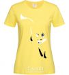 Women's T-shirt FOX cornsilk фото