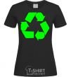 Женская футболка RECYCLING Eco brand Черный фото