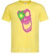 Мужская футболка PINK SKULL Лимонный фото