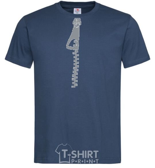 Men's T-Shirt Lightning navy-blue фото
