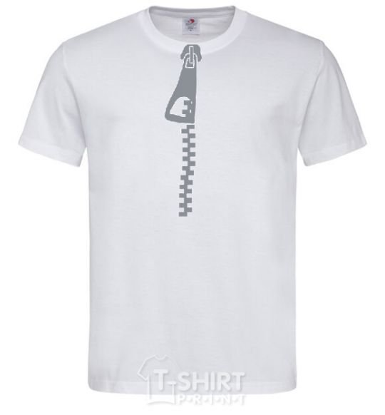 Men's T-Shirt Lightning White фото