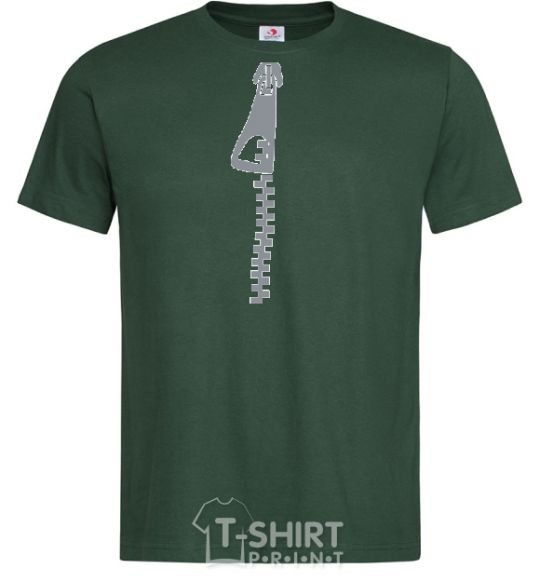 Men's T-Shirt Lightning bottle-green фото