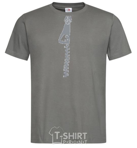 Men's T-Shirt Lightning dark-grey фото