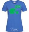 Women's T-shirt SETTLEMENT royal-blue фото