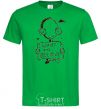 Men's T-Shirt I WANT TO BELIEVE kelly-green фото