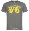 Men's T-Shirt I ONLY DATE TOP MODELS dark-grey фото