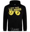 Men`s hoodie I ONLY DATE TOP MODELS black фото