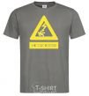 Men's T-Shirt НЕ ЗЛИ БОГОВ! dark-grey фото