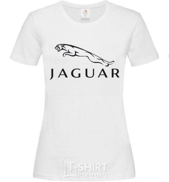 Women's T-shirt JAGUAR White фото