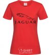 Women's T-shirt JAGUAR red фото