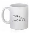 Ceramic mug JAGUAR White фото