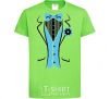 Kids T-shirt BLUE TIE orchid-green фото