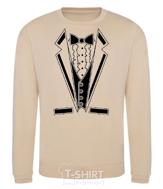 Sweatshirt LACE TWIST sand фото