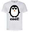 Мужская футболка COOL PENGUIN Белый фото
