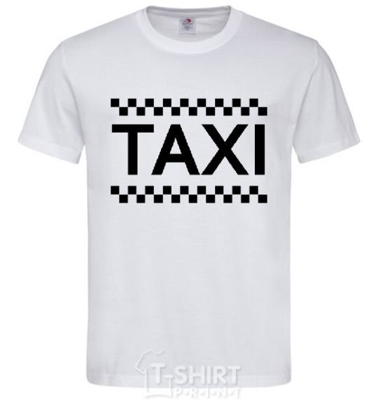 Men's T-Shirt TAXI White фото