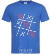 Men's T-Shirt TIC-TAC-TOE royal-blue фото