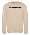 Sweatshirt HUMMER sand фото