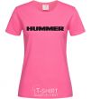 Women's T-shirt HUMMER heliconia фото