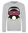 Sweatshirt CRAZY PENGUIN sport-grey фото