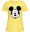 Women's T-shirt Mickey Mouse cornsilk фото