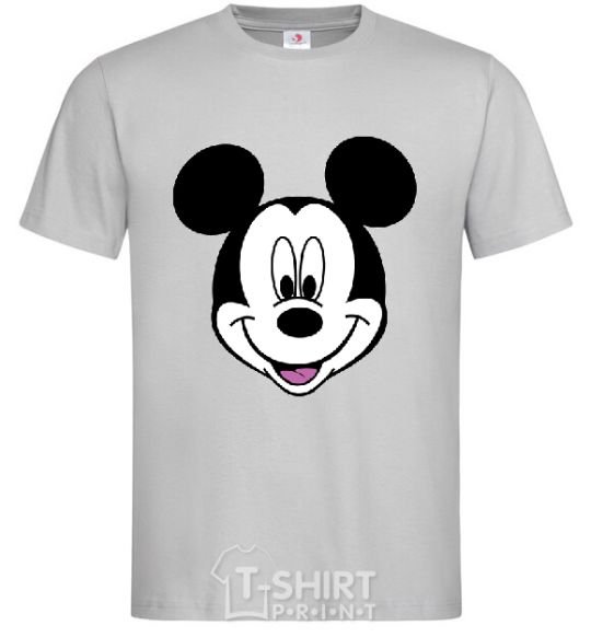 Men's T-Shirt Mickey Mouse grey фото