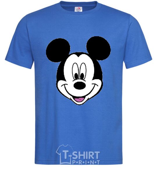Men's T-Shirt Mickey Mouse royal-blue фото