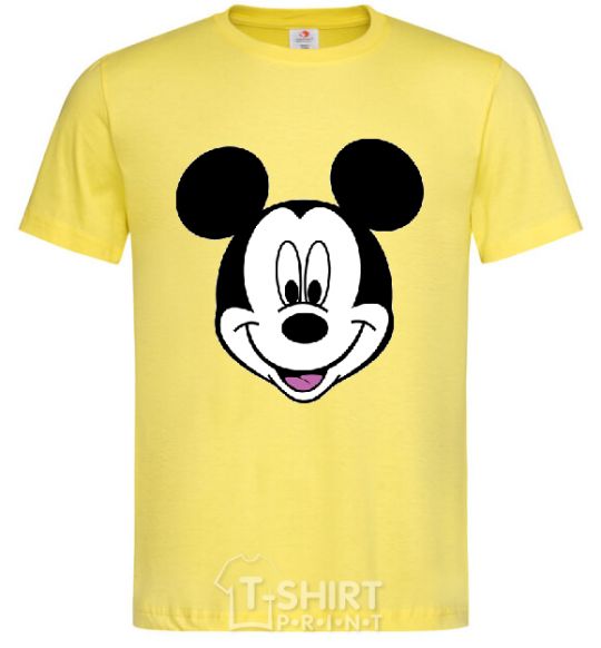 Men's T-Shirt Mickey Mouse cornsilk фото