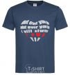 Men's T-Shirt WHAT EVER YOU GO... navy-blue фото