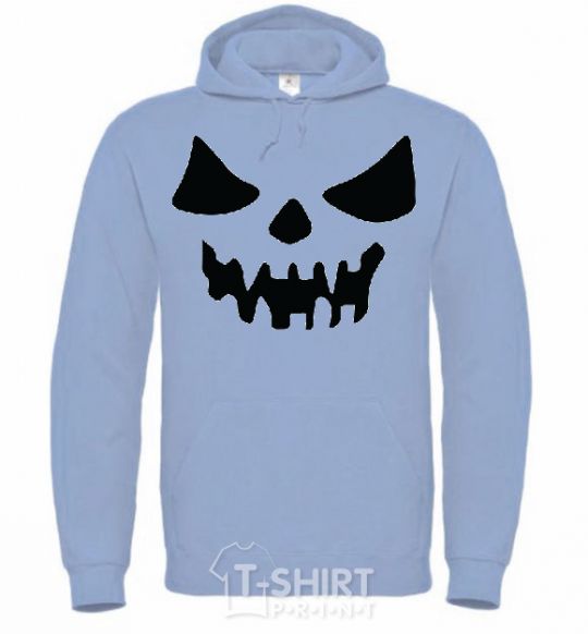 Men`s hoodie Halloween V.1 sky-blue фото