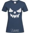 Women's T-shirt Halloween V.1 navy-blue фото