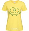 Women's T-shirt SMILE cornsilk фото