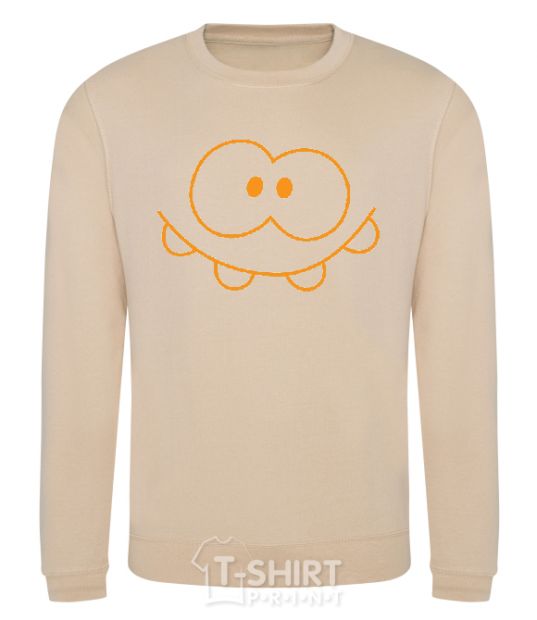 Sweatshirt SMILE sand фото