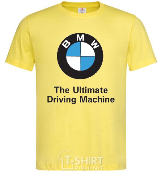 Men's T-Shirt BMW cornsilk фото
