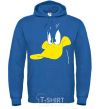 Men`s hoodie DUCK royal фото