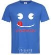 Men's T-Shirt SMILE! royal-blue фото