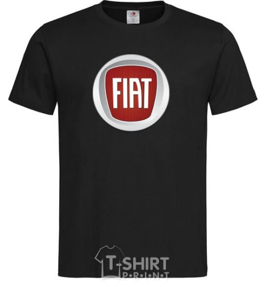 Men's T-Shirt FIAT black фото