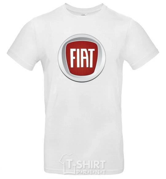 Men's T-Shirt FIAT White фото