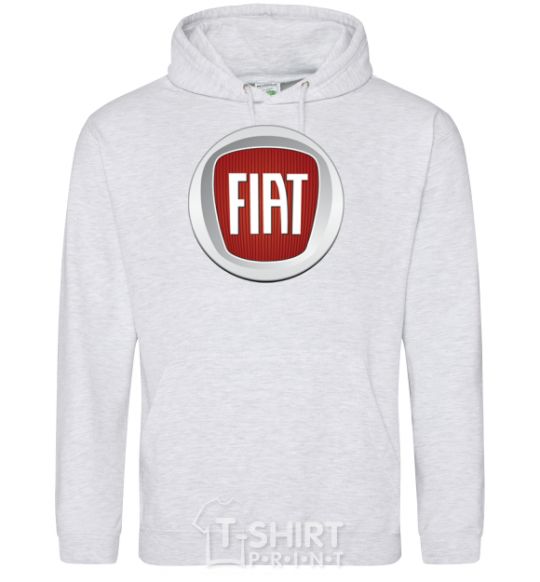 Men`s hoodie FIAT sport-grey фото