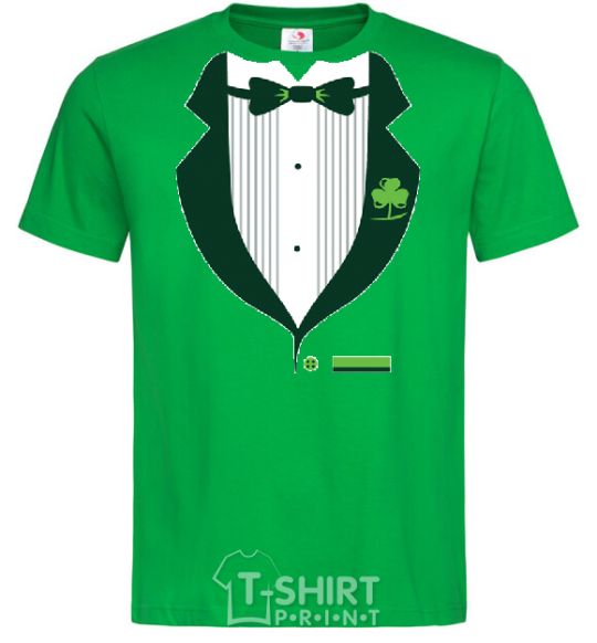 Мужская футболка ИРЛАНДСКИЙ КОСТЮМ Зеленый фото