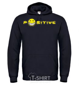 Men`s hoodie POSITIVE black фото