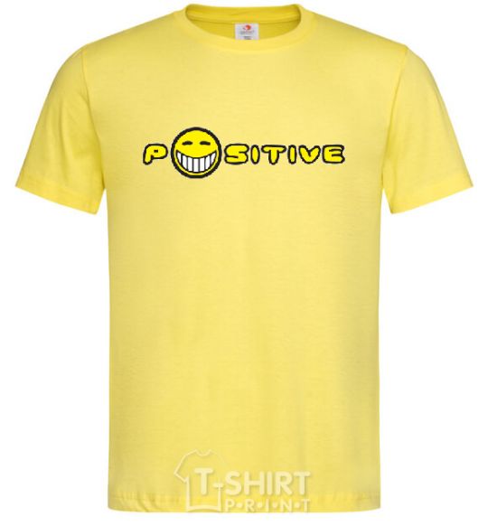 Men's T-Shirt POSITIVE cornsilk фото