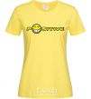 Women's T-shirt POSITIVE cornsilk фото