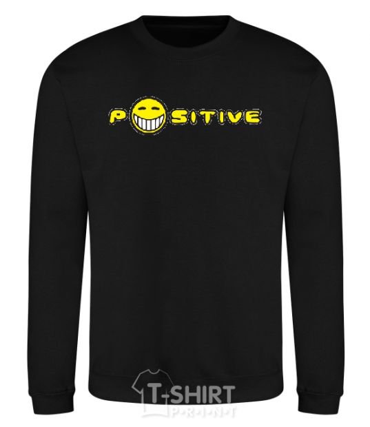 Sweatshirt POSITIVE black фото