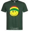 Men's T-Shirt RASTA SMAIL bottle-green фото