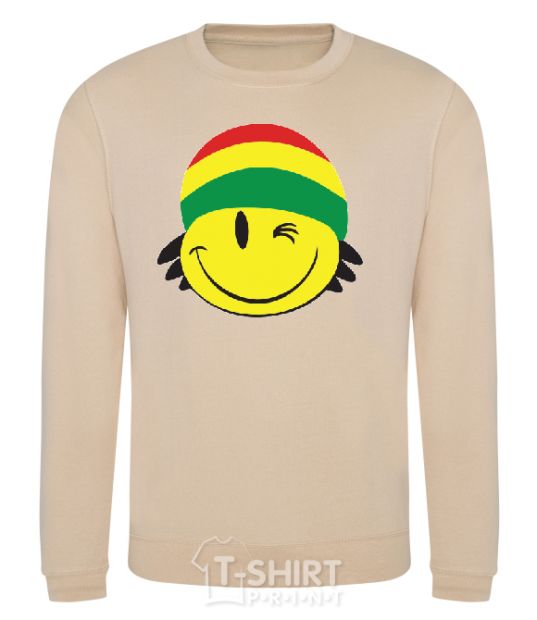 Sweatshirt RASTA SMAIL sand фото