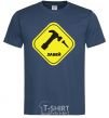 Men's T-Shirt CHALLENGE navy-blue фото