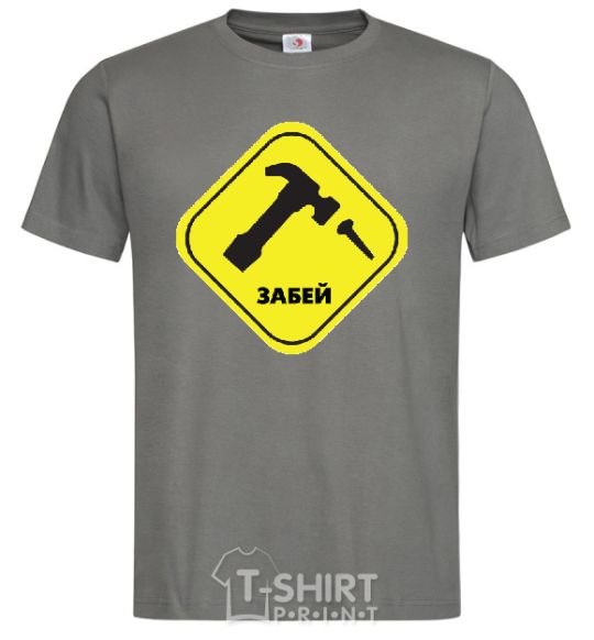 Men's T-Shirt CHALLENGE dark-grey фото