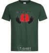 Men's T-Shirt LIFE IS GETTING BETTER bottle-green фото